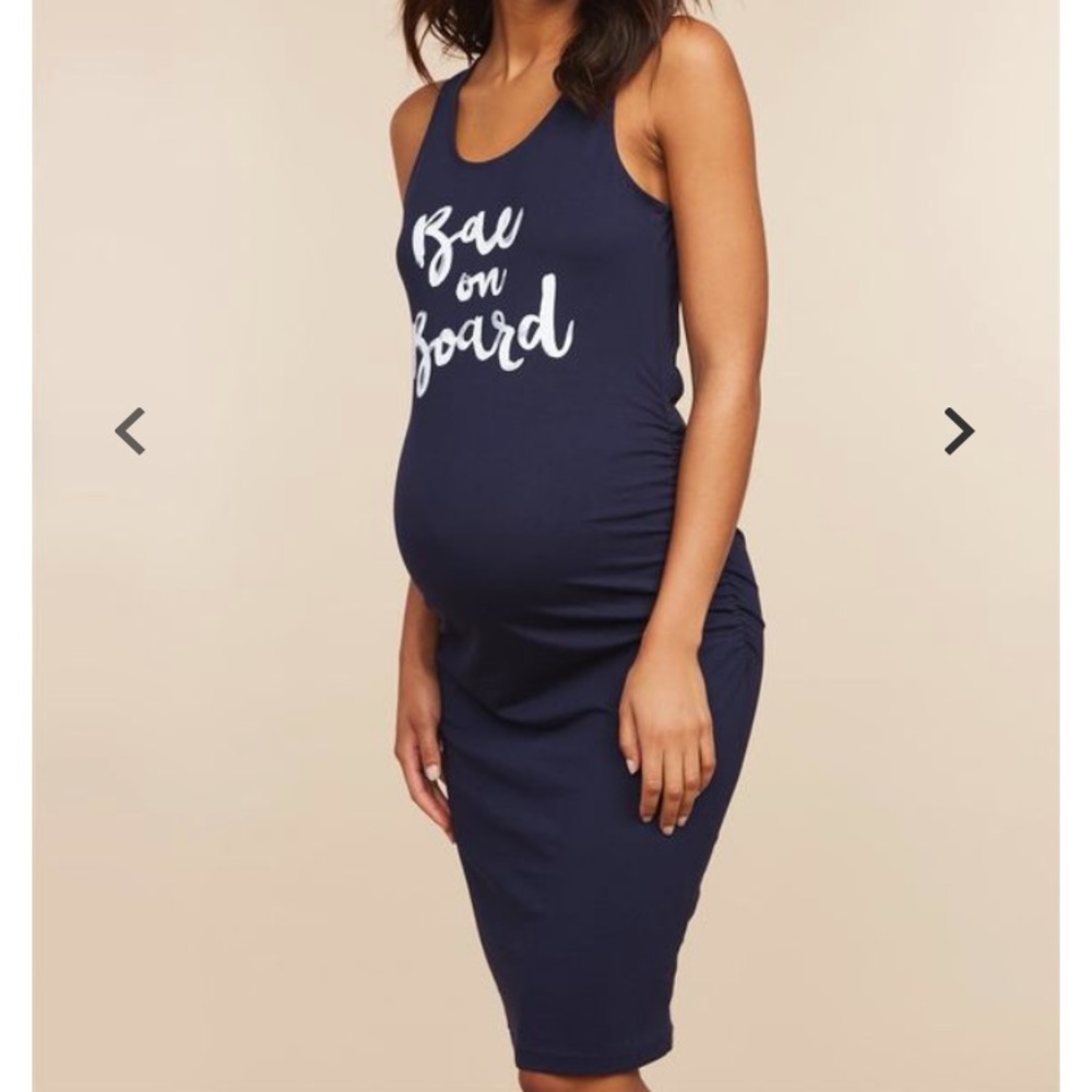 Bae on Board Maternity Dress - Picture 2 of 5